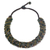 Jaspis-Perlenkette - Handgefertigte Perlen-Jaspis-Halskette mit Messing