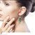 Grüne Quarz-Kronleuchter-Ohrringe - Ohrringe im Kronleuchter-Stil aus grünem Quarz und Glasperlen