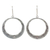 Silver dangle earrings, 'Karen Homage' - Handcrafted 950 Silver Hill Tribe Style Dangle Earrings