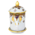 Benjarong porcelain mug, 'Charmed Thai' - White Porcelain Benjarong Mug and Lid with Gold Application (image 2c) thumbail