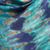 Silk shawl, 'Teal Reflecting Pools' - Thai Artisan Crafted Teal and Blue Tie Dyed Silk Shawl (image 2d) thumbail