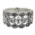Marcasite band ring, 'Antique Contempo' - Classic Thai Style Marcasite on Sterling Silver Band Ring (image 2a) thumbail