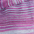 Pañuelo de seda - Bufanda tejida a mano lila púrpura y rosa 100% seda