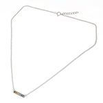 Multi-gemstone pendant necklace, 'Rainbow Chakra' - Multi Gemstone Chakra Pendant Necklace in Sterling Silver