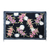 Rayon batik sarong, 'Luminous Orchids' - Artisan Crafted Black Rayon Sarong with Floral Motif (image 2f) thumbail