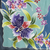 Rayon batik sarong, 'Grand Cattleya' - Hand Crafted Blue Rayon Sarong with Orchid Motif (image 2g) thumbail