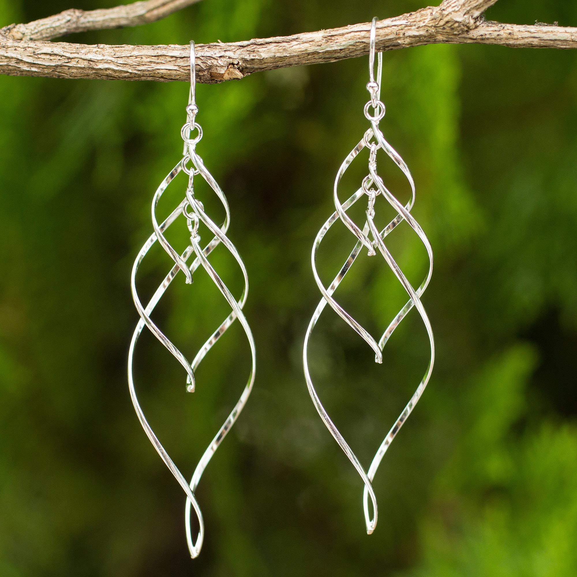 Australian Crystal Opal & Moonstone Drop Earrings in Sterling Silver – LB  Jewellery