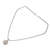 Quartz pendant necklace, 'Crystalline Spin' - Thai Sterling Silver Necklace with Crystalline Quartz (image 2b) thumbail