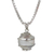 Quartz pendant necklace, 'Crystalline Spin' - Thai Sterling Silver Necklace with Crystalline Quartz (image 2c) thumbail