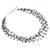 Multi gemstone beaded necklace, 'Torrents of Hope' - Blue and Green Multi Gemstone Necklace Crafted by Hand (image 2b) thumbail