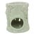 Ceramic oil warmer, 'Lush Thai Forest' - Green Ceramic Clay Oil Warmer Handcrafted Thailand Elephants (image 2d) thumbail