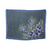 Silk batik sarong, 'Twilight Cattleya' - 100% Silk Sarong with Hand-printed Batik Thai Blue Orchids (image 2e) thumbail