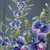 Silk batik sarong, 'Twilight Cattleya' - 100% Silk Sarong with Hand-printed Batik Thai Blue Orchids (image 2f) thumbail