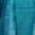 Silk scarf, 'Peacock Blue' - Artisan Crafted 100% Silk Teal Wrap Scarf from Thailand (image 2e) thumbail