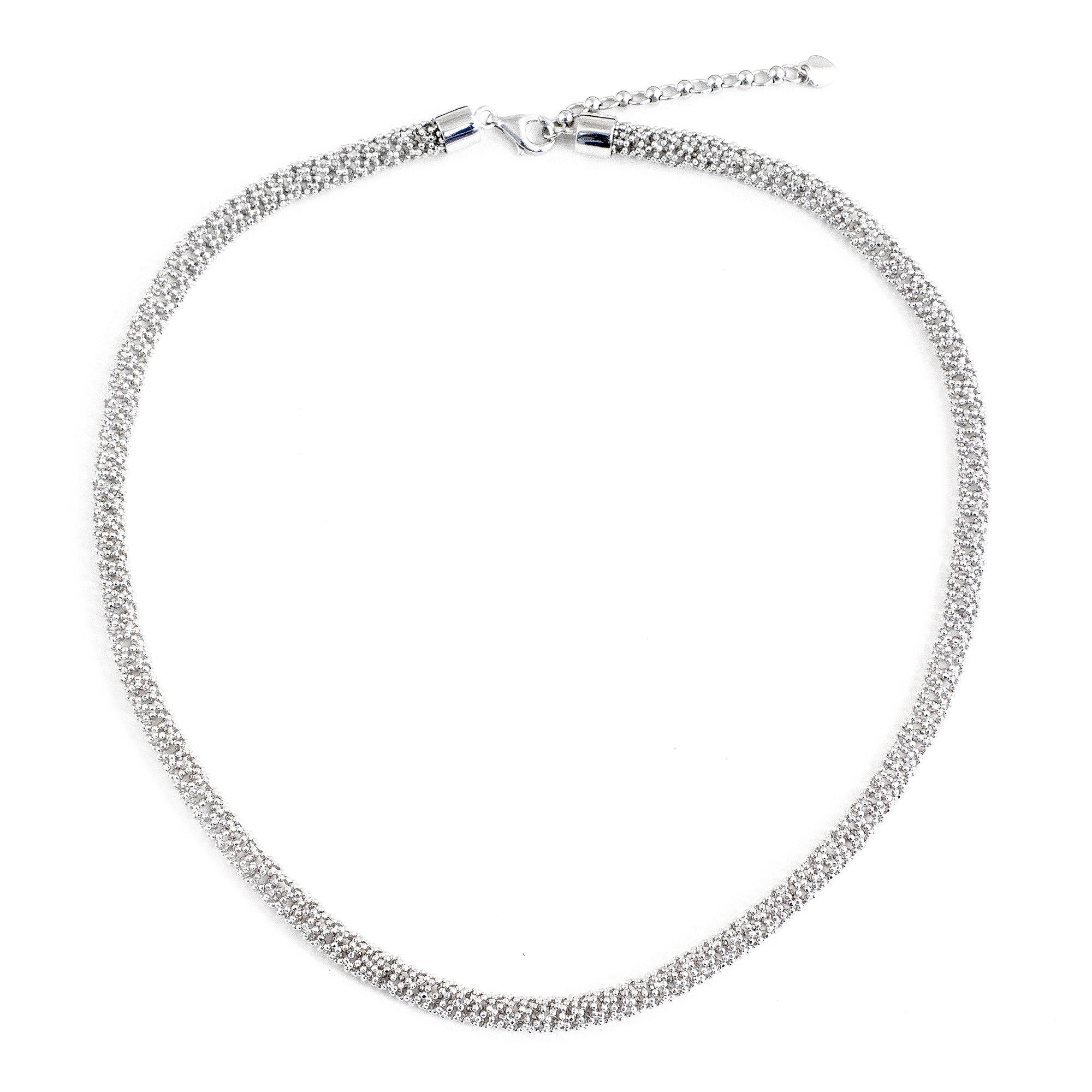 Artisan Crafted Sterling Silver Ball Chain Necklace Simply Delicate
