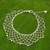 Perlenarmband aus Sterlingsilber, 'Shimmering Lace' (schimmernde Spitze) - Handgefertigtes Armband aus 925er Sterlingsilber mit Perlen