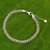 Sterling silver chain bracelet, 'Entrancing Spiral' - Artisan Crafted Sterling Silver Chain Bracelet from Thailand