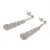 Ohrhänger aus Sterlingsilber - Ohrhänger, handgefertigt aus 925er Silberketten