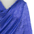 Rayon and silk blend shawl, 'Mandarin Royal' - Artisan Crafted Rayon Blend Floral Shawl from Thailand (image 2c) thumbail