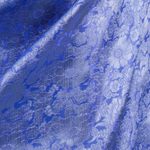 Rayon and silk blend shawl, 'Mandarin Royal' - Artisan Crafted Rayon Blend Floral Shawl from Thailand