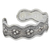 Silver cuff bracelet, 'Karen Seas' - Karen Hill Tribe Silver Cuff Bracelet Artisan Made Jewelry (image 2a) thumbail