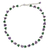 Amethyst beaded necklace, 'Everlasting' - Dyed Green Quartz Amethyst Beaded Necklace from Thailand (image 2a) thumbail