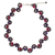 Multi-gemstone beaded necklace, 'Fuchsia Mist' - Handmade Multi-gemstone Beaded Necklace from Thailand (image 2a) thumbail