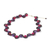 Multi-gemstone beaded necklace, 'Fuchsia Mist' - Handmade Multi-gemstone Beaded Necklace from Thailand (image 2b) thumbail