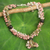 Multi-gemstone beaded necklace, 'Magnolia Scent' - Fair Trade Multigemstone Beaded Necklace in Pink and Grey (image 2) thumbail