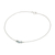Blue topaz anklet, 'Sky Walk' - Blue Topaz and Sterling Silver Anklet from Thailand (image 2b) thumbail