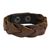 Leather bracelet, 'On My Way' - Artisan Crafted Leather Bracelet from Thailand