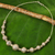 Silver statement necklace, 'Karen World' - 950 Silver Necklace Karen Hill Tribe Style Thai Jewelry (image 2) thumbail