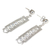 Sterling silver chandelier earrings, 'Elegant Chandeliers' - Sterling Silver Chain Chandelier Earrings from Thailand (image 2b) thumbail