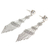 Sterling silver chandelier earrings, 'Beautiful Chandeliers' - Ornate Sterling Silver Chandelier Earrings from Thailand