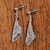 Sterling silver dangle earrings, 'Sparkling Dresses' - Sterling Silver Ball Chain Dangle Earrings from Thailand