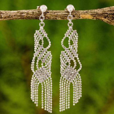 Unique Sterling Silver Chandelier Earrings From Thailand Waterfall Chandeliers Novica - Unique Sterling Silver Chandelier Earrings Unique Sterling Silver Chandelier Earrings From Thailand Waterfall Chandeliers Novica - Unique Sterling Silver Chandelier Earrings