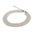 Cultured pearl strand necklace, 'Triple White Halo' - Artisan Crafted Thai Triple White Pearl Strand Necklace (image 2e) thumbail