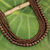 Wood beaded necklace, 'Dark Chocolate Dance' - Thai Artisan Crafted Wood Bead Necklace in Dark Brown (image 2) thumbail