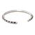 Sterling silver cuff bracelet, 'Turning Fish' - 925 Sterling Silver Cuff Bracelet Hand Made in Thailand (image 2b) thumbail