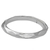 Sterling silver bangle bracelet, 'Sleek Beauty' - Sterling Silver Hexagonal Bangle Bracelet from Thailand thumbail