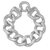 Sterling silver chain bracelet, 'Shining Links' - Sterling Silver Cuban Link Chain Bracelet from Thailand thumbail