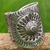 Sterling silver wrap ring, 'Karen Aster' - Hand Made Sterling Silver Wrap Ring Floral Thailand (image 2) thumbail