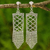 Sterling silver waterfall earrings, 'Sparkling Waterfalls' - Sterling Silver Rectangle Waterfall Earrings from Thailand