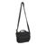 Leather shoulder bag, 'Ready in Black' - Compact Black Leather Handcrafted Unisex Shoulder Bag (image 2c) thumbail