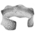 Sterling silver cuff bracelet, 'Silver Crackle' - 925 Sterling Silver Cuff Bracelet Hand Made in Thailand (image 2b) thumbail