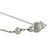 Cultured pearl pendant necklace, 'Glowing Moons' - Cultured Pearl and Sterling Silver Necklace from Thailand (image 2f) thumbail