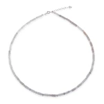 Jade beaded necklace, 'Dance of Attraction' - Fair Trade Asian Jade Artisan Crafted Beaded Necklace