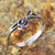 Sterling silver band ring, 'Timeless Melody' - Sterling Silver Band Ring Musical from Thailand
