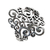 Sterling silver cocktail ring, 'Thai Spirals' - Sterling Silver Spiral Cocktail Ring from Thailand (image 2d) thumbail