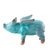 Ceramic figurine, 'Blue Flying Pig' - Ceramic Figurine of a Winged Blue Pig from Thailand (image 2a) thumbail